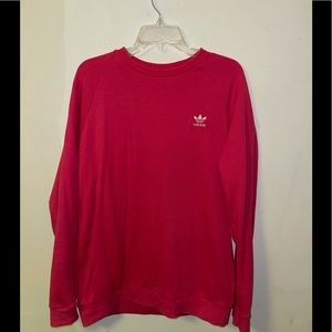 Pink Adidas Originals Jumper large.